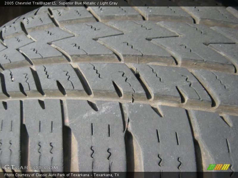 Superior Blue Metallic / Light Gray 2005 Chevrolet TrailBlazer LS