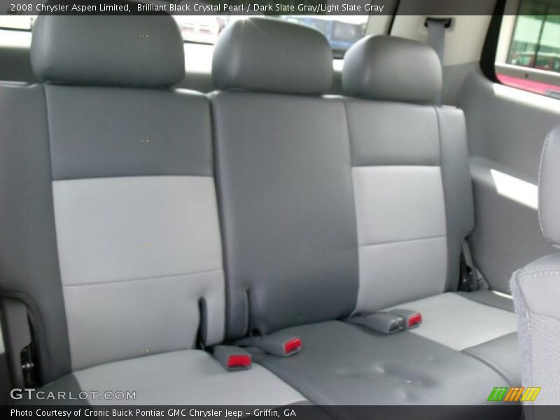 Brilliant Black Crystal Pearl / Dark Slate Gray/Light Slate Gray 2008 Chrysler Aspen Limited