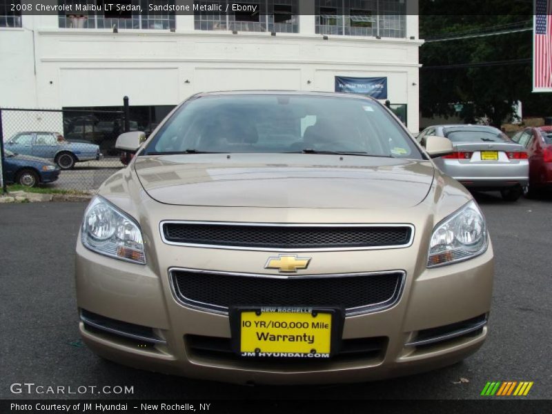 Sandstone Metallic / Ebony 2008 Chevrolet Malibu LT Sedan