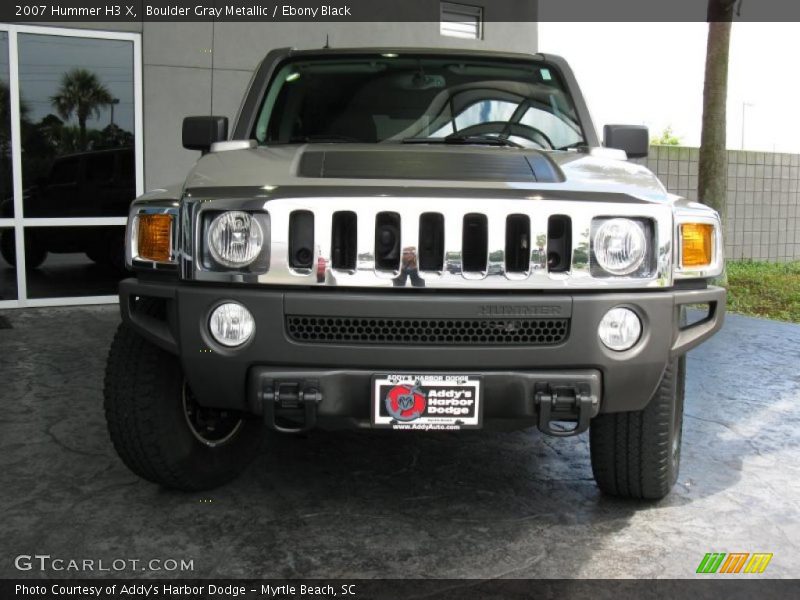 Boulder Gray Metallic / Ebony Black 2007 Hummer H3 X