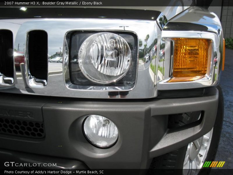 Boulder Gray Metallic / Ebony Black 2007 Hummer H3 X