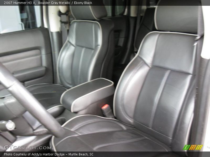 Boulder Gray Metallic / Ebony Black 2007 Hummer H3 X