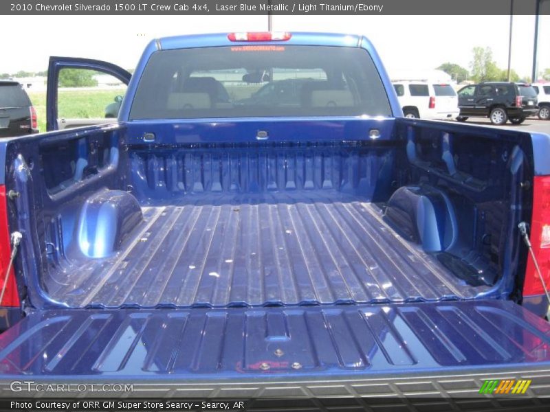 Laser Blue Metallic / Light Titanium/Ebony 2010 Chevrolet Silverado 1500 LT Crew Cab 4x4