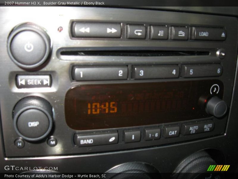 Boulder Gray Metallic / Ebony Black 2007 Hummer H3 X