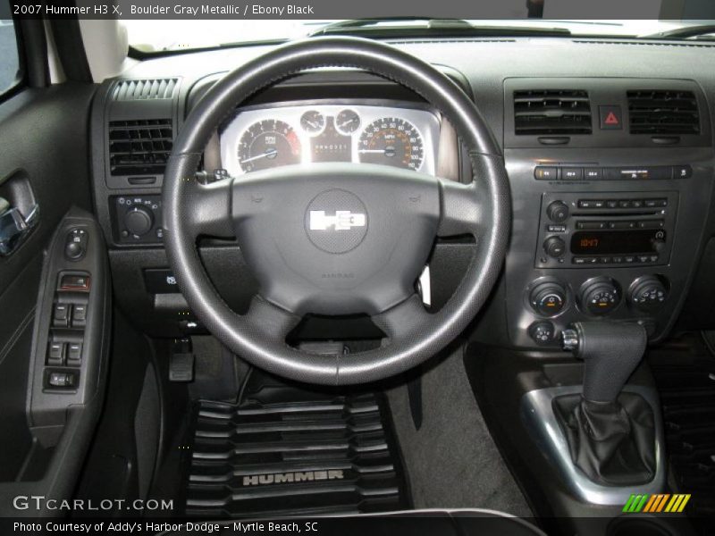 Boulder Gray Metallic / Ebony Black 2007 Hummer H3 X
