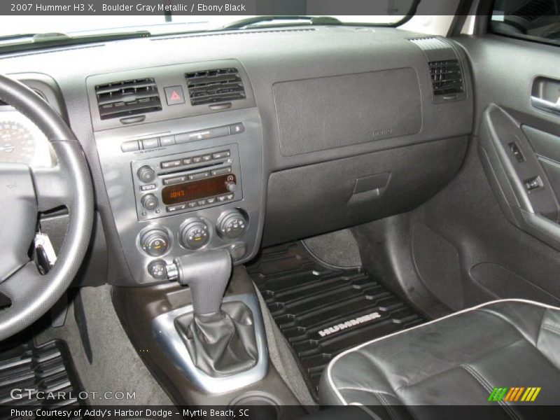 Boulder Gray Metallic / Ebony Black 2007 Hummer H3 X