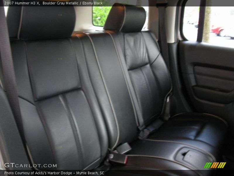 Boulder Gray Metallic / Ebony Black 2007 Hummer H3 X
