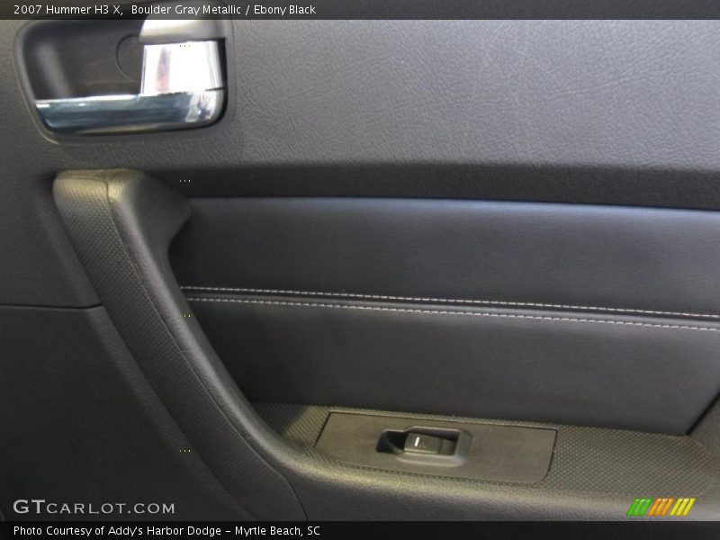 Boulder Gray Metallic / Ebony Black 2007 Hummer H3 X
