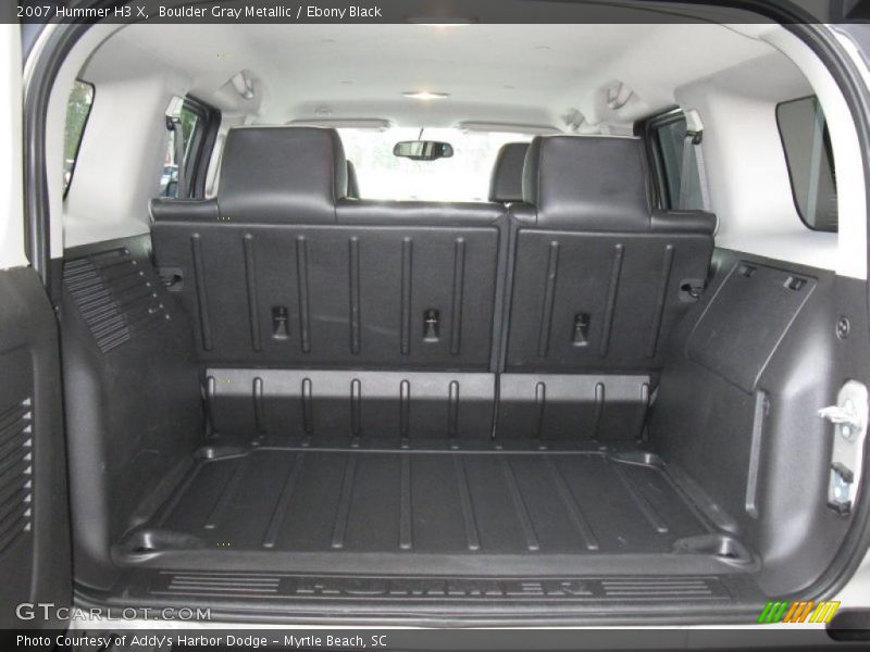 Boulder Gray Metallic / Ebony Black 2007 Hummer H3 X