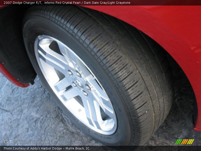 Inferno Red Crystal Pearl / Dark Slate Gray/Light Graystone 2007 Dodge Charger R/T