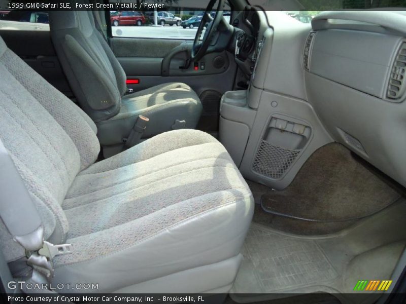 Forest Green Metallic / Pewter 1999 GMC Safari SLE