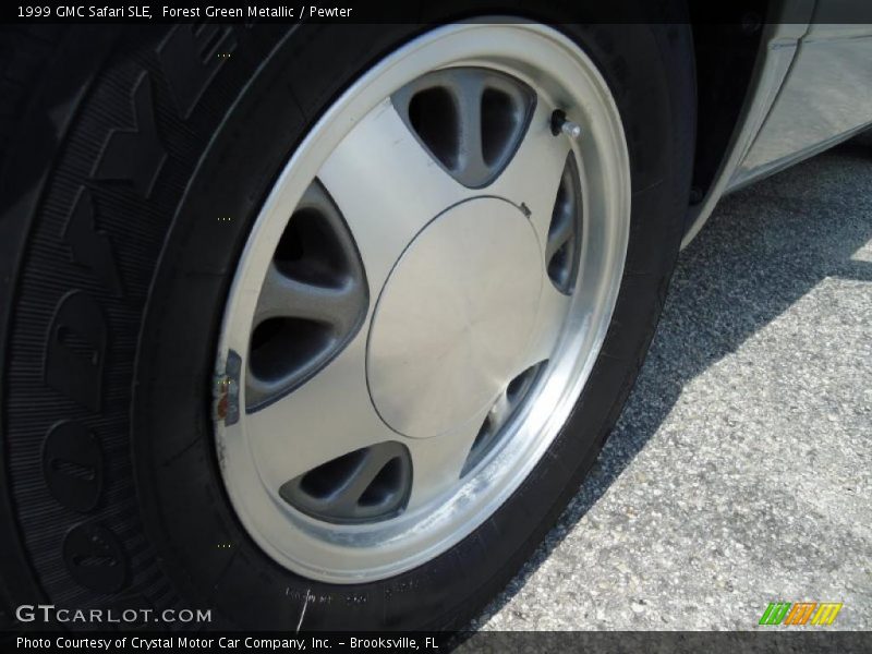 Forest Green Metallic / Pewter 1999 GMC Safari SLE