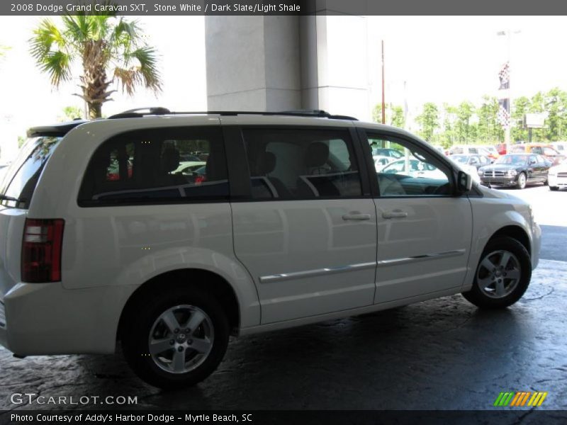 Stone White / Dark Slate/Light Shale 2008 Dodge Grand Caravan SXT
