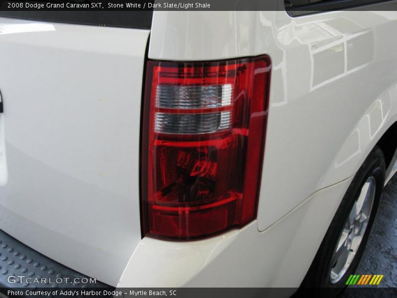 Stone White / Dark Slate/Light Shale 2008 Dodge Grand Caravan SXT