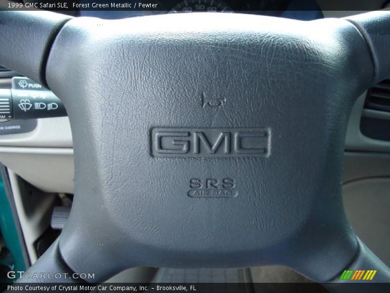 Forest Green Metallic / Pewter 1999 GMC Safari SLE