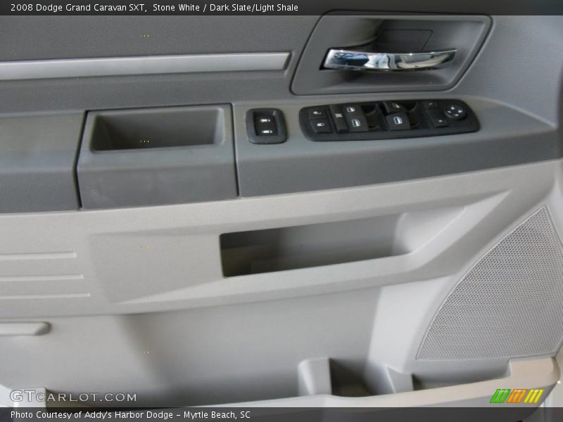 Stone White / Dark Slate/Light Shale 2008 Dodge Grand Caravan SXT
