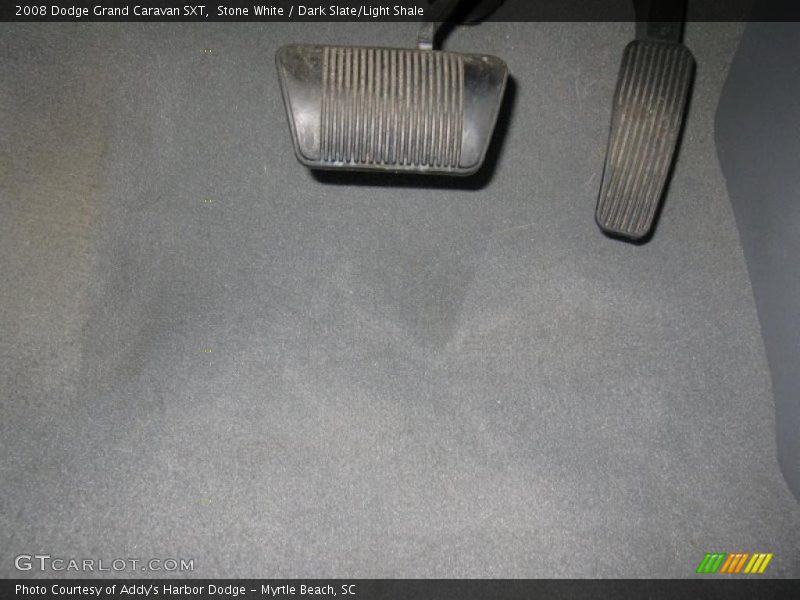 Stone White / Dark Slate/Light Shale 2008 Dodge Grand Caravan SXT
