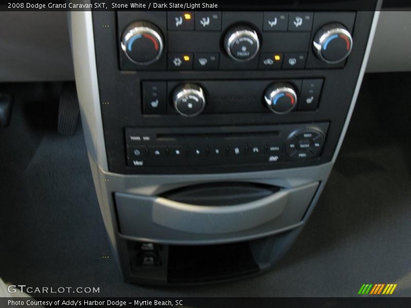 Stone White / Dark Slate/Light Shale 2008 Dodge Grand Caravan SXT