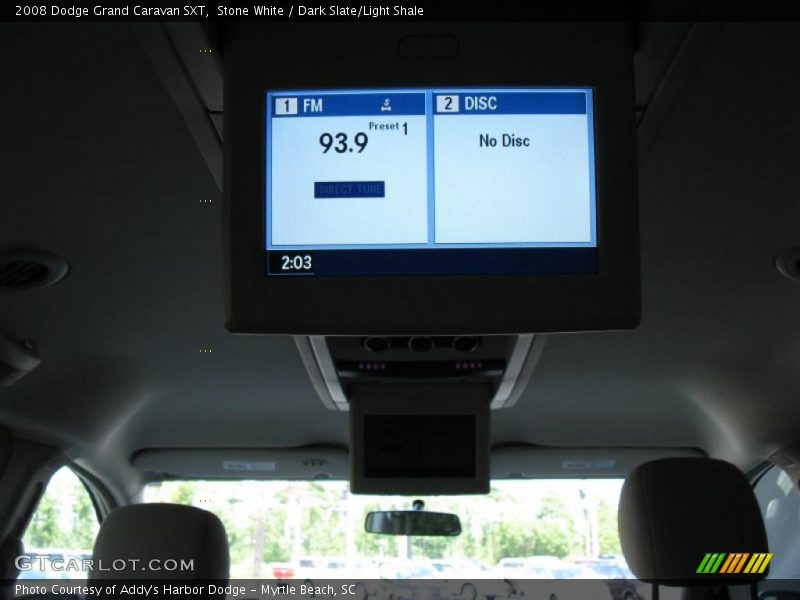 Stone White / Dark Slate/Light Shale 2008 Dodge Grand Caravan SXT