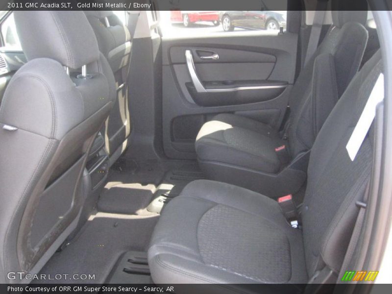 Gold Mist Metallic / Ebony 2011 GMC Acadia SLT