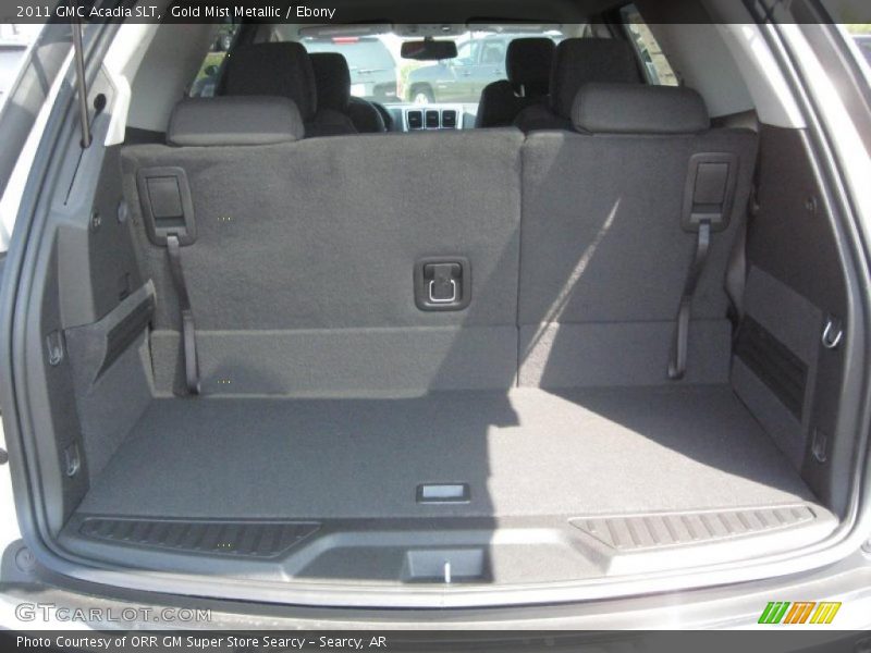 Gold Mist Metallic / Ebony 2011 GMC Acadia SLT