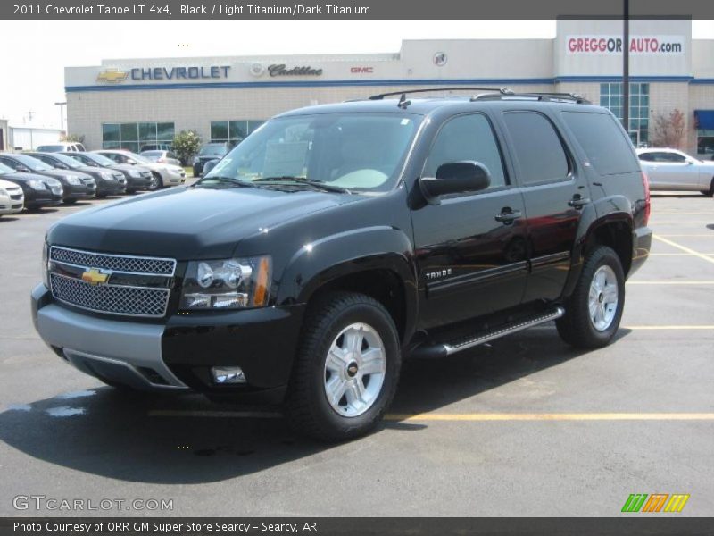 Black / Light Titanium/Dark Titanium 2011 Chevrolet Tahoe LT 4x4