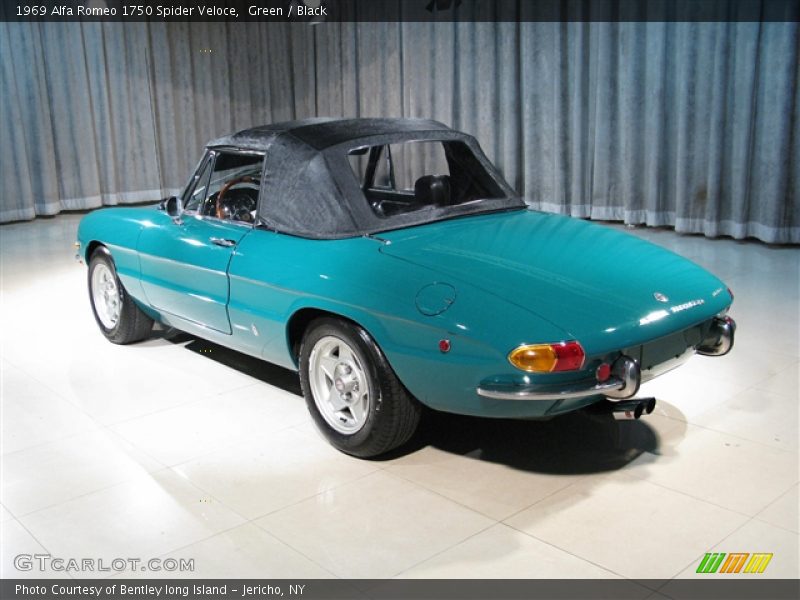 Green / Black 1969 Alfa Romeo 1750 Spider Veloce
