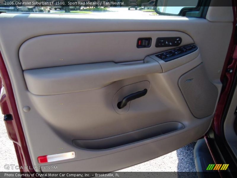 Sport Red Metallic / Tan/Neutral 2006 Chevrolet Suburban LT 1500
