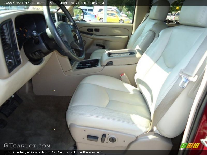 Sport Red Metallic / Tan/Neutral 2006 Chevrolet Suburban LT 1500