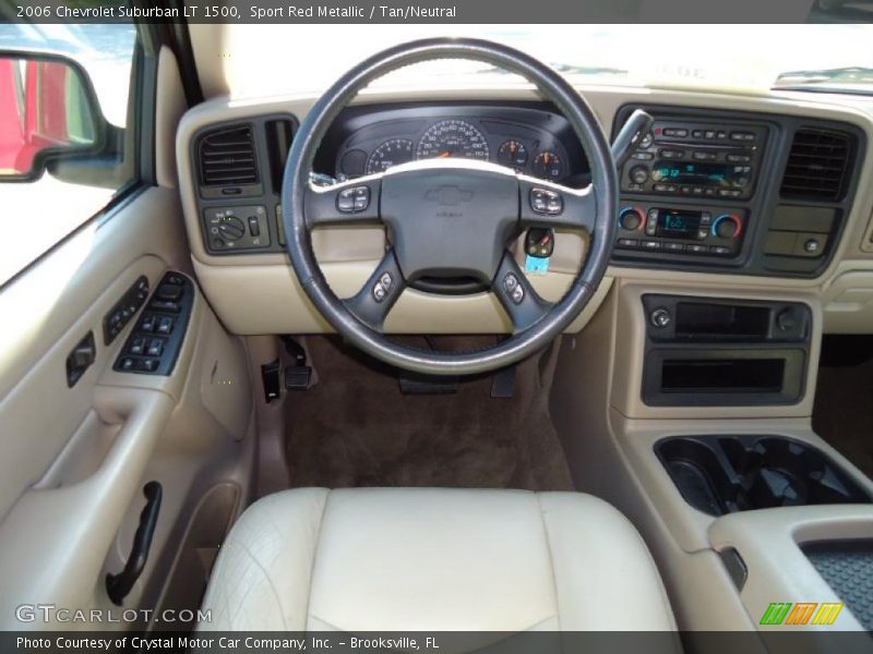 Sport Red Metallic / Tan/Neutral 2006 Chevrolet Suburban LT 1500