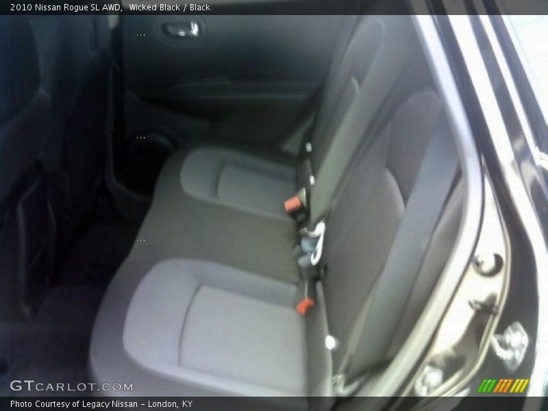 Wicked Black / Black 2010 Nissan Rogue SL AWD