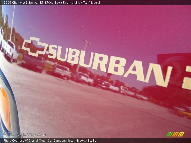 Sport Red Metallic / Tan/Neutral 2006 Chevrolet Suburban LT 1500