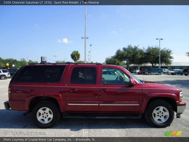 Sport Red Metallic / Tan/Neutral 2006 Chevrolet Suburban LT 1500