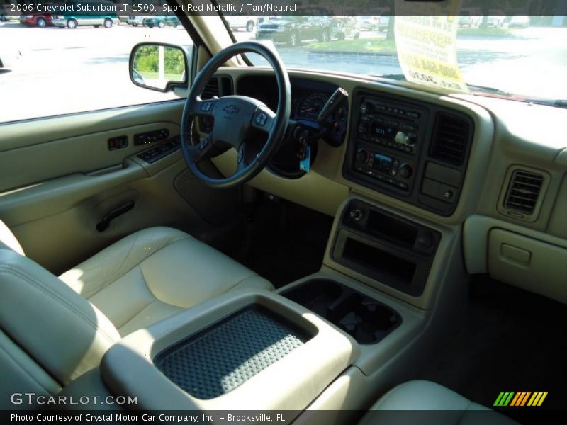 Sport Red Metallic / Tan/Neutral 2006 Chevrolet Suburban LT 1500
