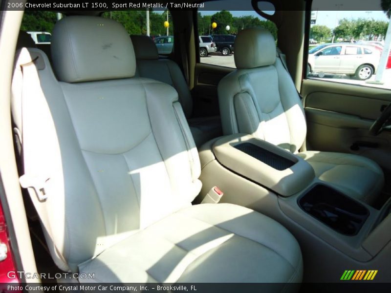 Sport Red Metallic / Tan/Neutral 2006 Chevrolet Suburban LT 1500