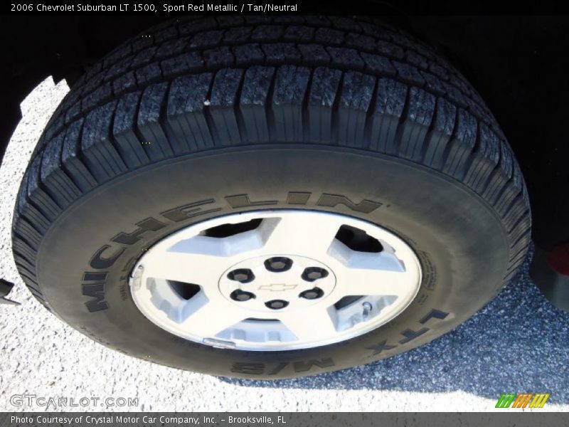 Sport Red Metallic / Tan/Neutral 2006 Chevrolet Suburban LT 1500