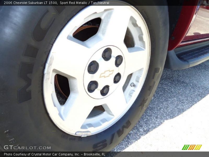 Sport Red Metallic / Tan/Neutral 2006 Chevrolet Suburban LT 1500