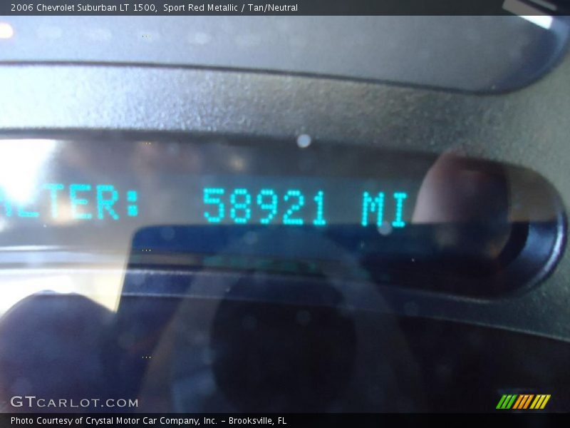 Sport Red Metallic / Tan/Neutral 2006 Chevrolet Suburban LT 1500