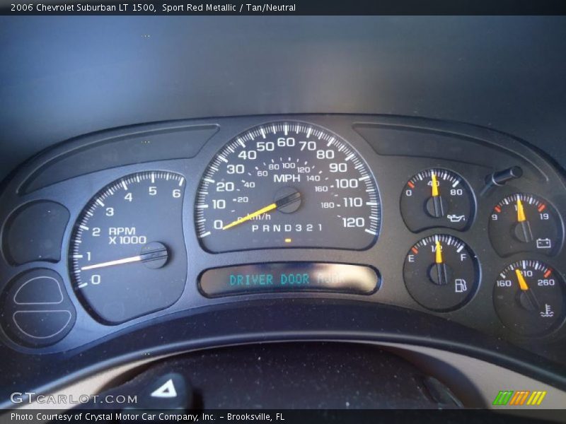 Sport Red Metallic / Tan/Neutral 2006 Chevrolet Suburban LT 1500