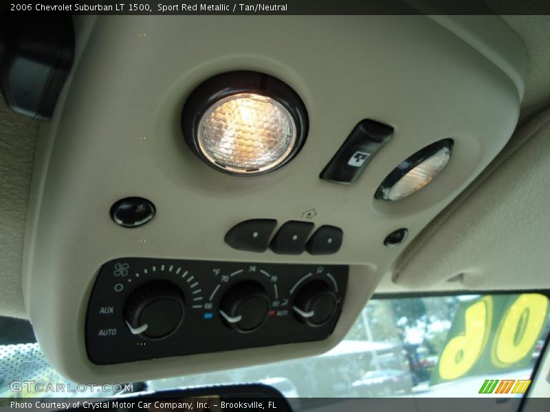Sport Red Metallic / Tan/Neutral 2006 Chevrolet Suburban LT 1500