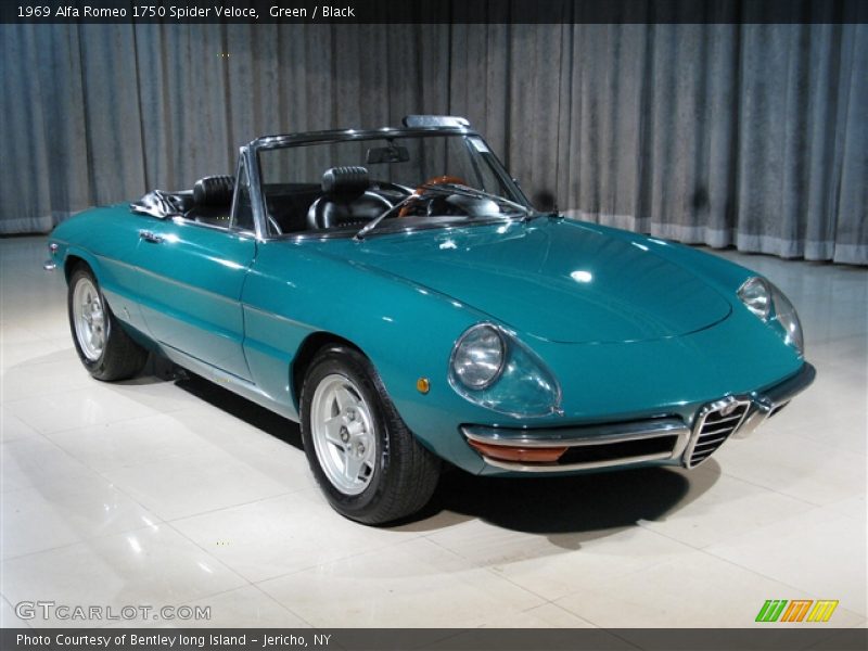 Front 3/4 View of 1969 1750 Spider Veloce 