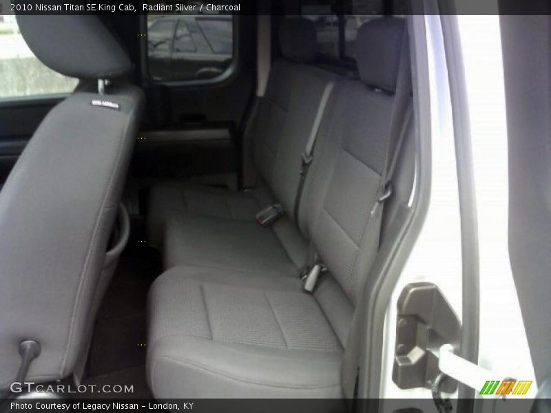 Radiant Silver / Charcoal 2010 Nissan Titan SE King Cab