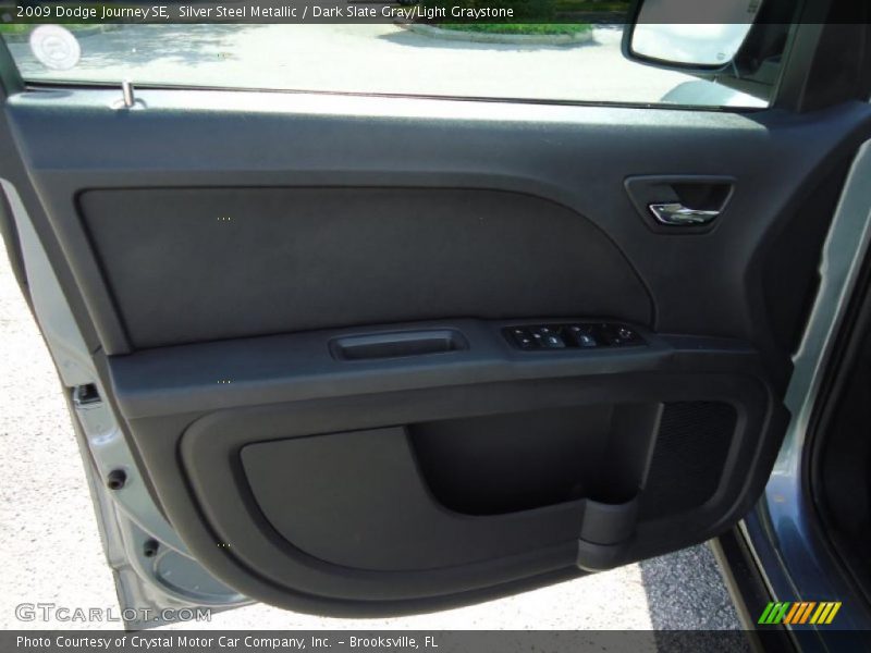 Silver Steel Metallic / Dark Slate Gray/Light Graystone 2009 Dodge Journey SE