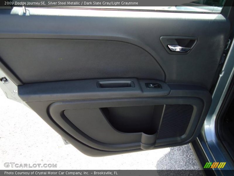 Silver Steel Metallic / Dark Slate Gray/Light Graystone 2009 Dodge Journey SE