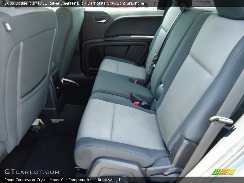 Silver Steel Metallic / Dark Slate Gray/Light Graystone 2009 Dodge Journey SE