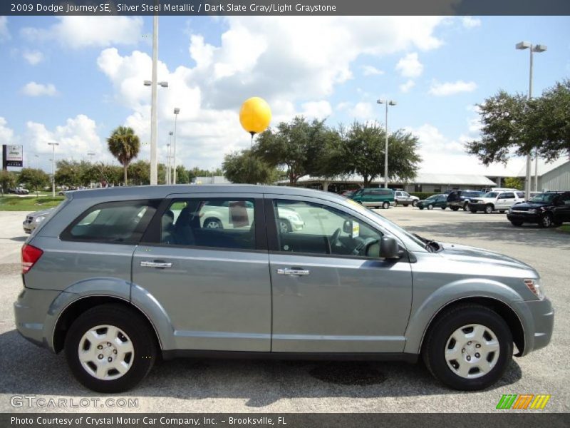 Silver Steel Metallic / Dark Slate Gray/Light Graystone 2009 Dodge Journey SE