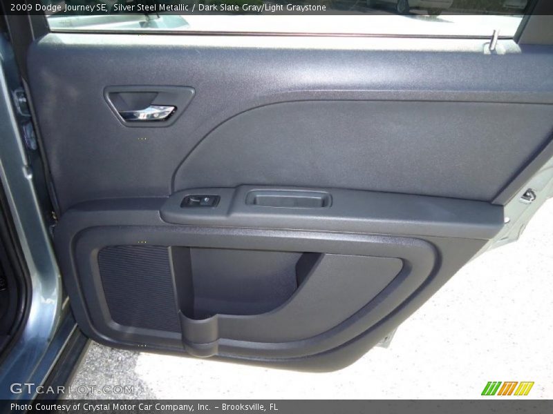 Silver Steel Metallic / Dark Slate Gray/Light Graystone 2009 Dodge Journey SE