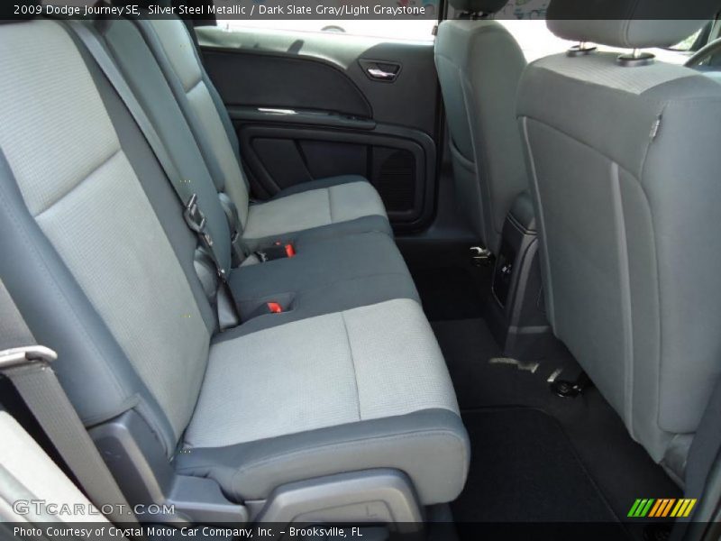 Silver Steel Metallic / Dark Slate Gray/Light Graystone 2009 Dodge Journey SE