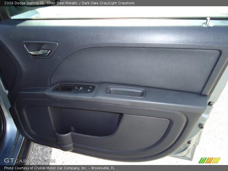 Silver Steel Metallic / Dark Slate Gray/Light Graystone 2009 Dodge Journey SE