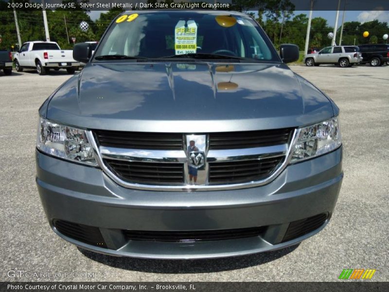 Silver Steel Metallic / Dark Slate Gray/Light Graystone 2009 Dodge Journey SE